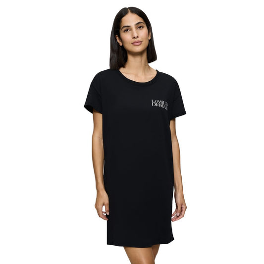 Triumph nachthemd korte mouw - Nightdresses NDK X - Zwart