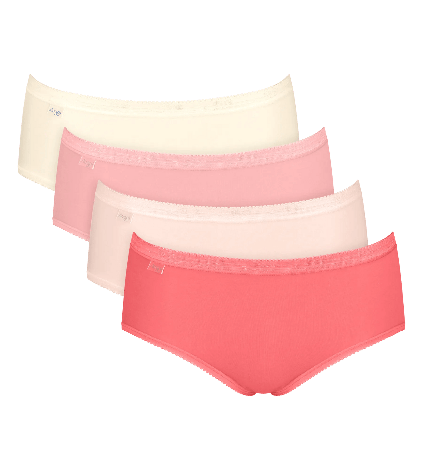 Sloggi Basic Midi C4P - voordeelpack 3+1 GRATIS - kleur M006