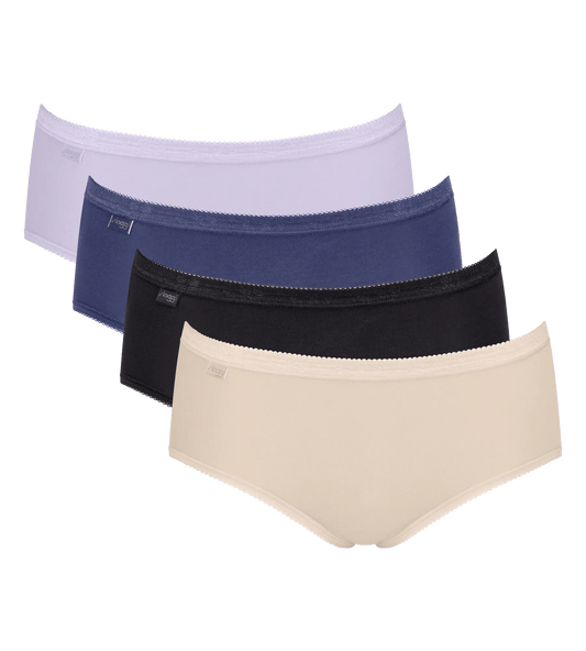 Sloggi Basic Midi C4P - voordeelpack 3+1 GRATIS - kleur V020