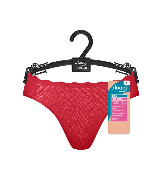 Sloggi High leg - ZERO Feel Bliss Festive High leg - Shanghai Red