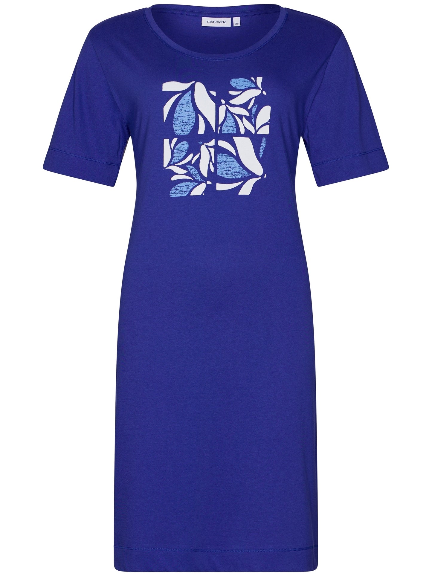 Pastunette nachthemd met opdruk - 111251-116-1 - blauw