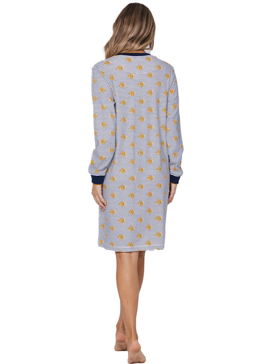 Pastunette Nachthemd serie Moonlite - 111252-124-1 - donker blauw