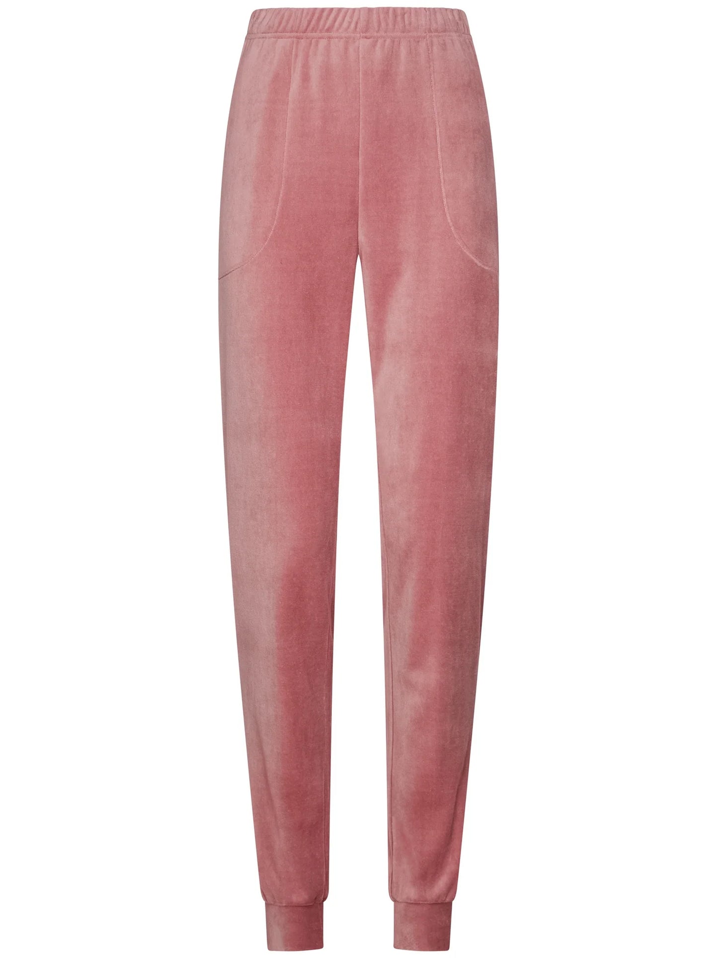 Pastunette Warme velours pyjama gesteept - Rose Stream 121252-164-1 - Donker roze