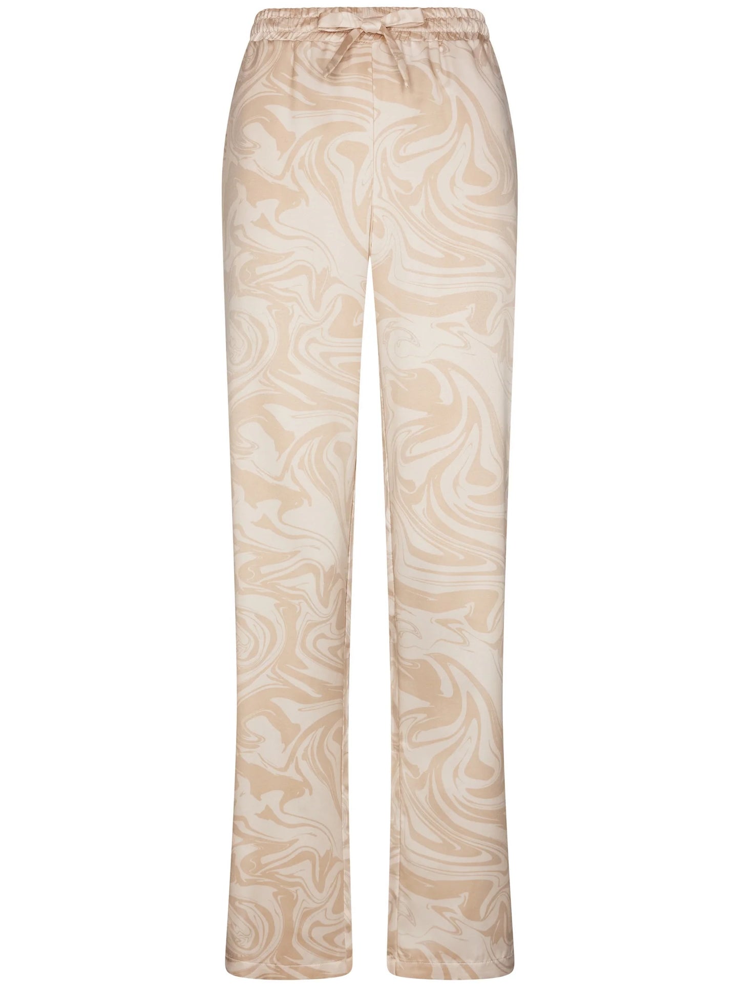 Pastunette Premium satijnen pyjama doorknoop - Eternal 121252-202-1 - Beige