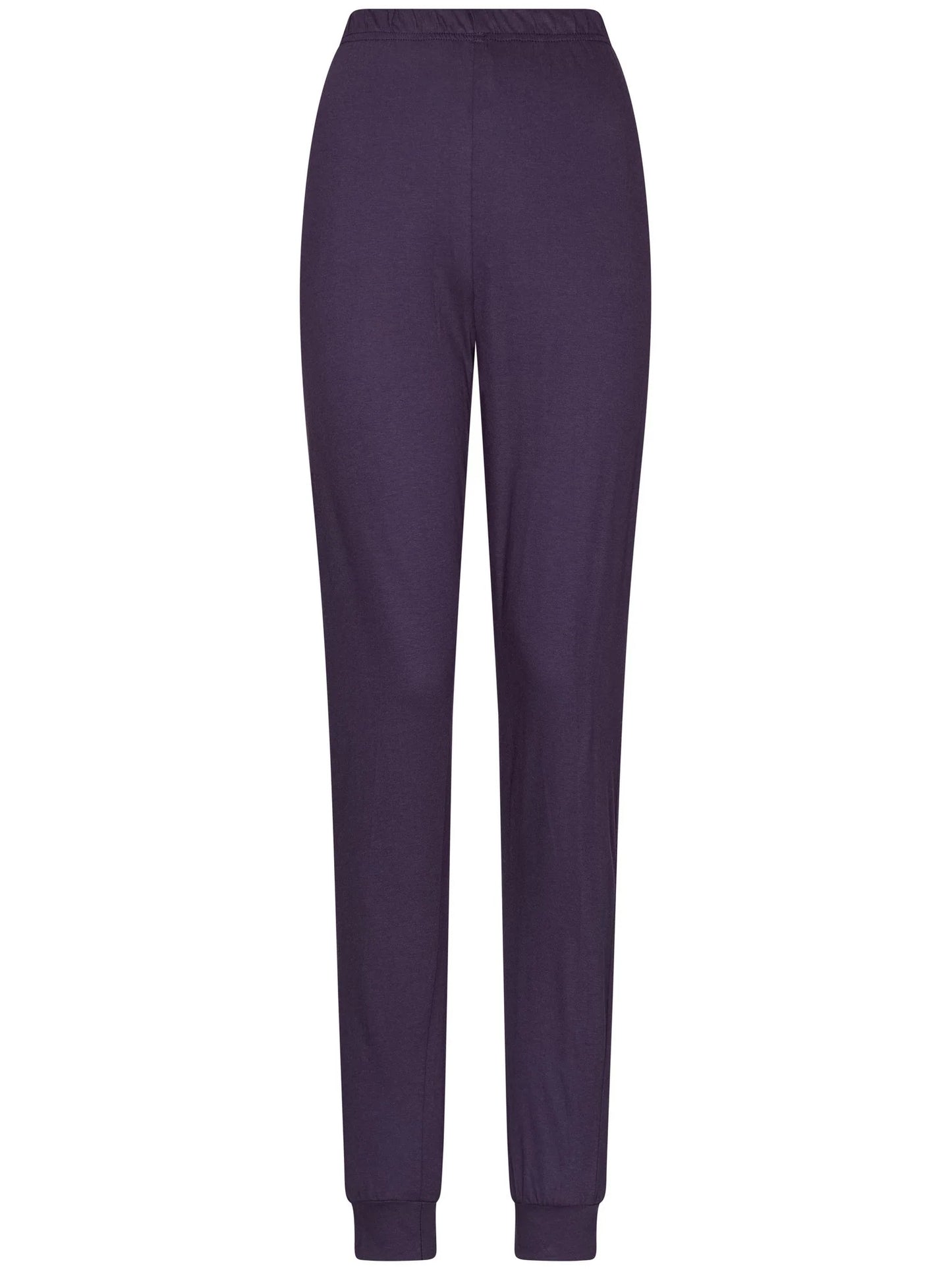 Pastunette Pyjama met boorden - Purple Pebbles 121262-176-1 - Donker Paars