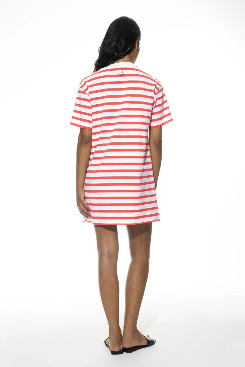 Mey Nachthemd korte mouw - Summer Stripes  1230039 - Red Lobster