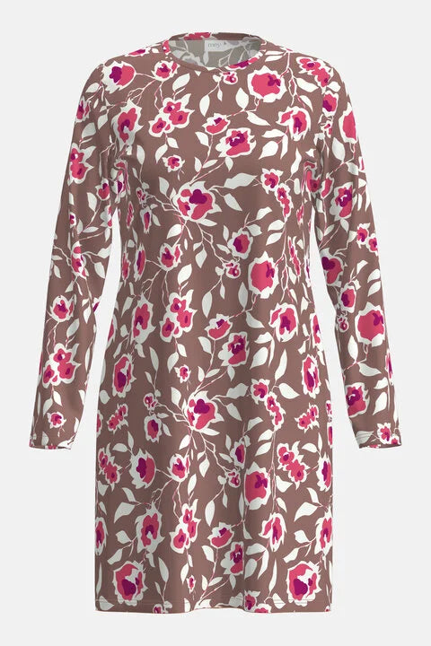 Mey Nachthemd lange mouwen - Eternal Roses 1230089 - Chestnut
