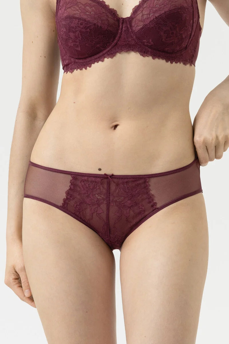 Mey Hipster met kant - Fabulous 1320002 - Boysenberry