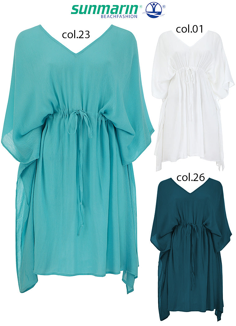 Sunmarin Blouse poncho tuniek - 13804 - Petrol (26)