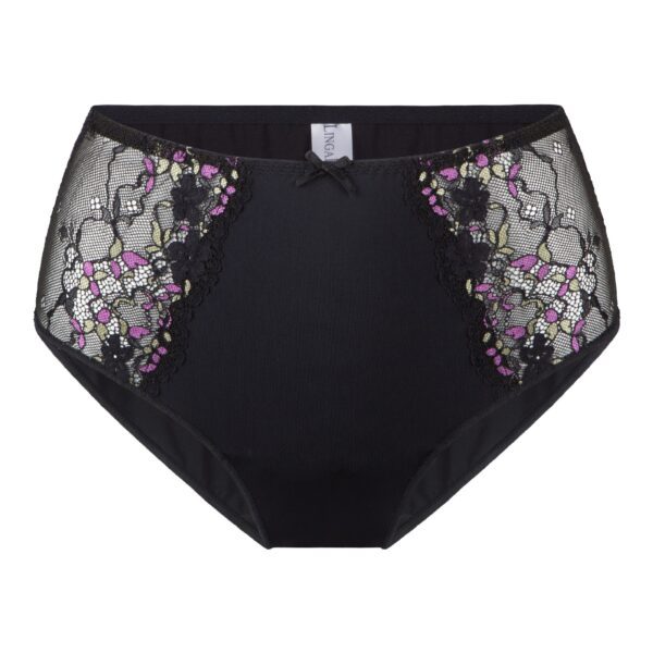 LingaDore Taille slip - Daily 1400B-1 - Zwart Multi (332)