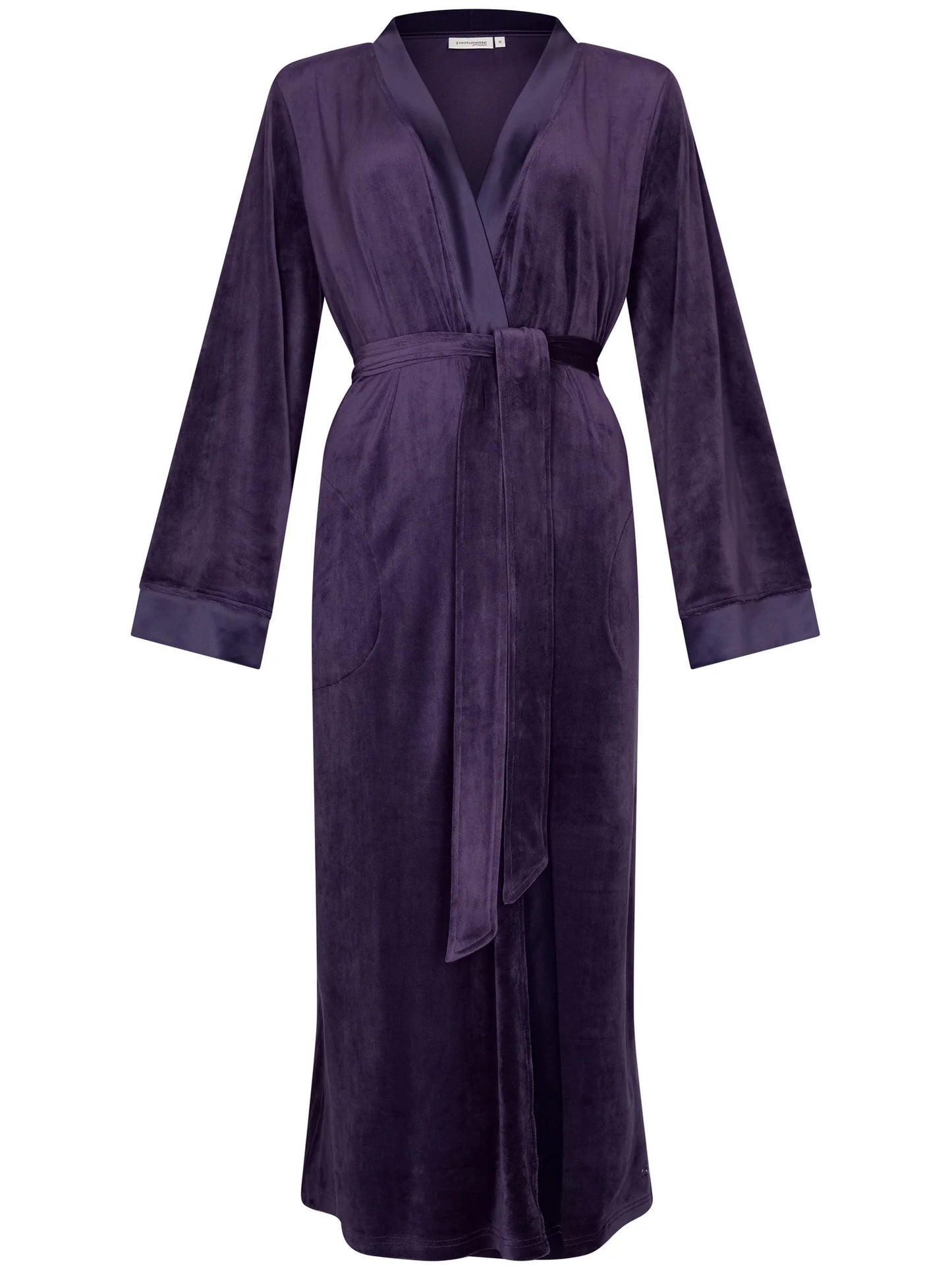 Pastunette premium badjas kimono omslag - Dark Orchid 171252-230-1 - Donker Paars