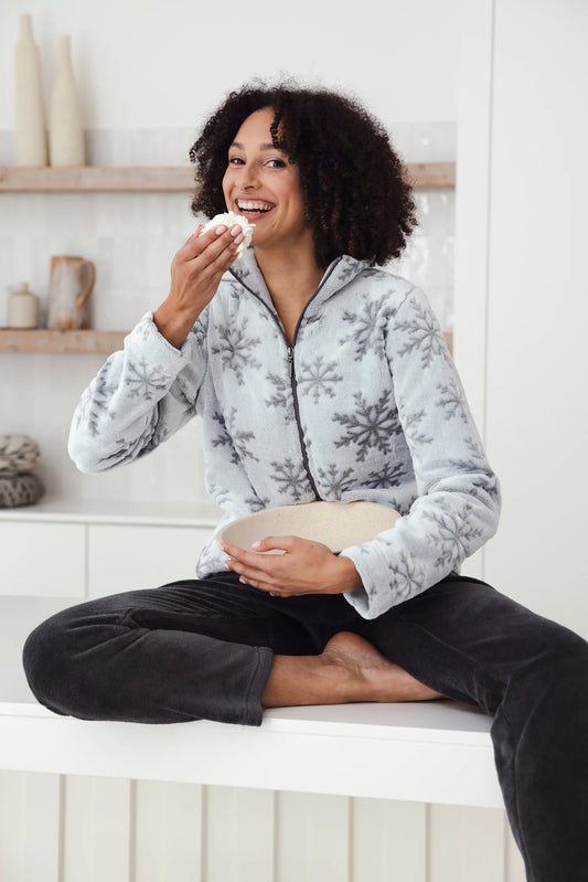 Rebelle Huispak met rits serie Silver Frost - 181252-656-1 - Grijs