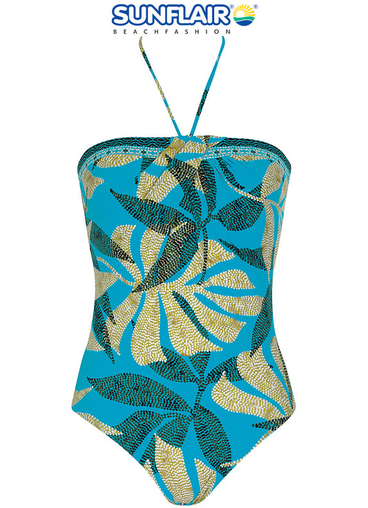 Sunflair Strapless Badpak voorgevormde cups - 22140 - Terquoise