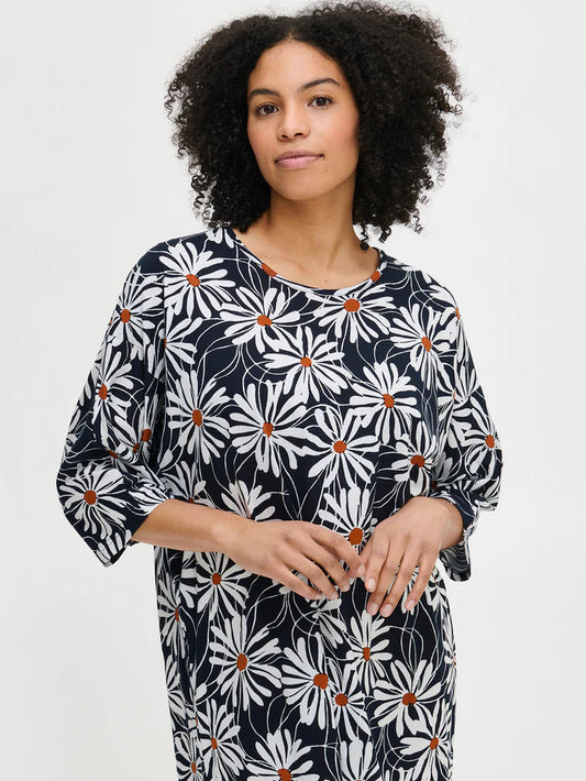 Nanso kaftan magrieten - ANETTE 29046 - Blauw