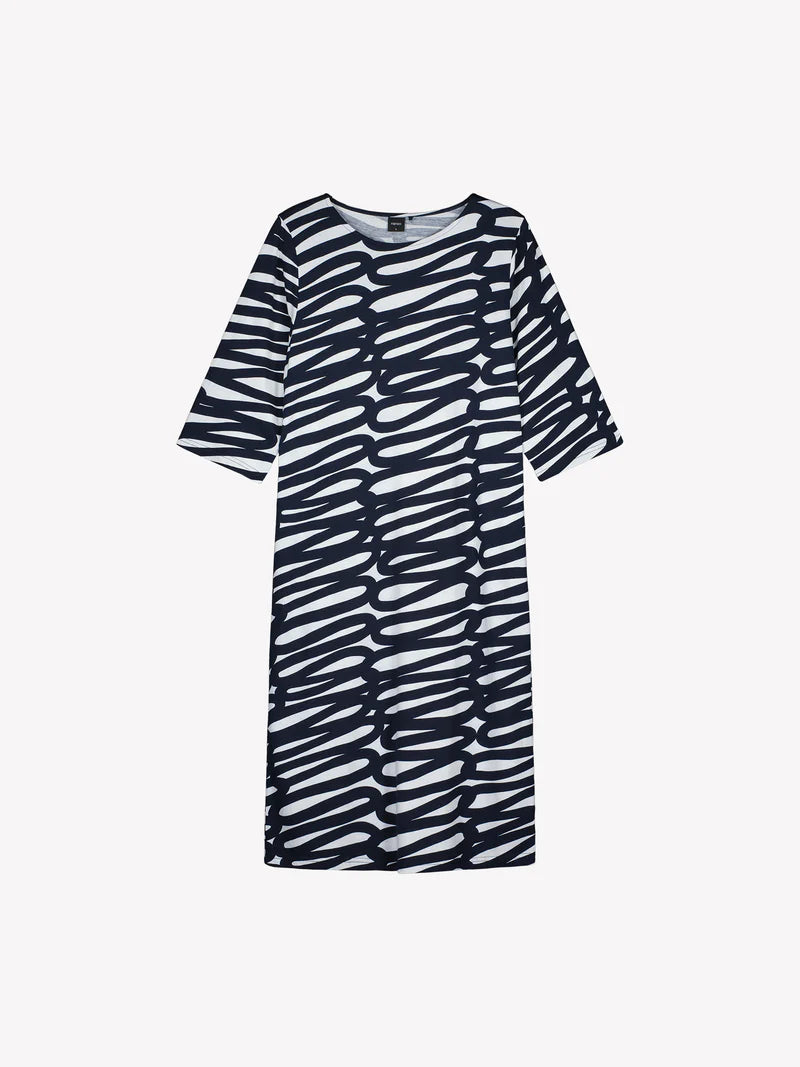Nanso lang nachthemd 3/4 mouw - LUONNOS 29286 - Blauw