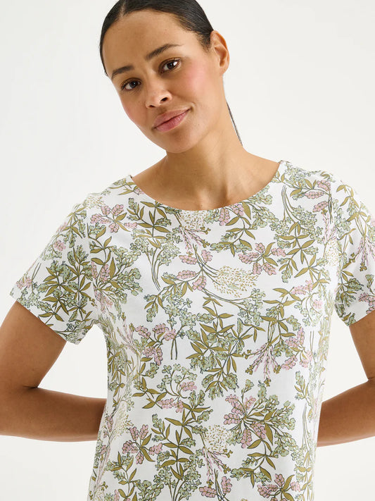 Nanso nachthemd korte mouw - LAVENTELI 29337 - print