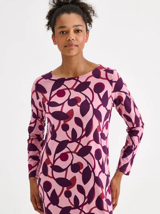 Nanso nachthemd big shirt - SANTELI 29649-6676 - Rood