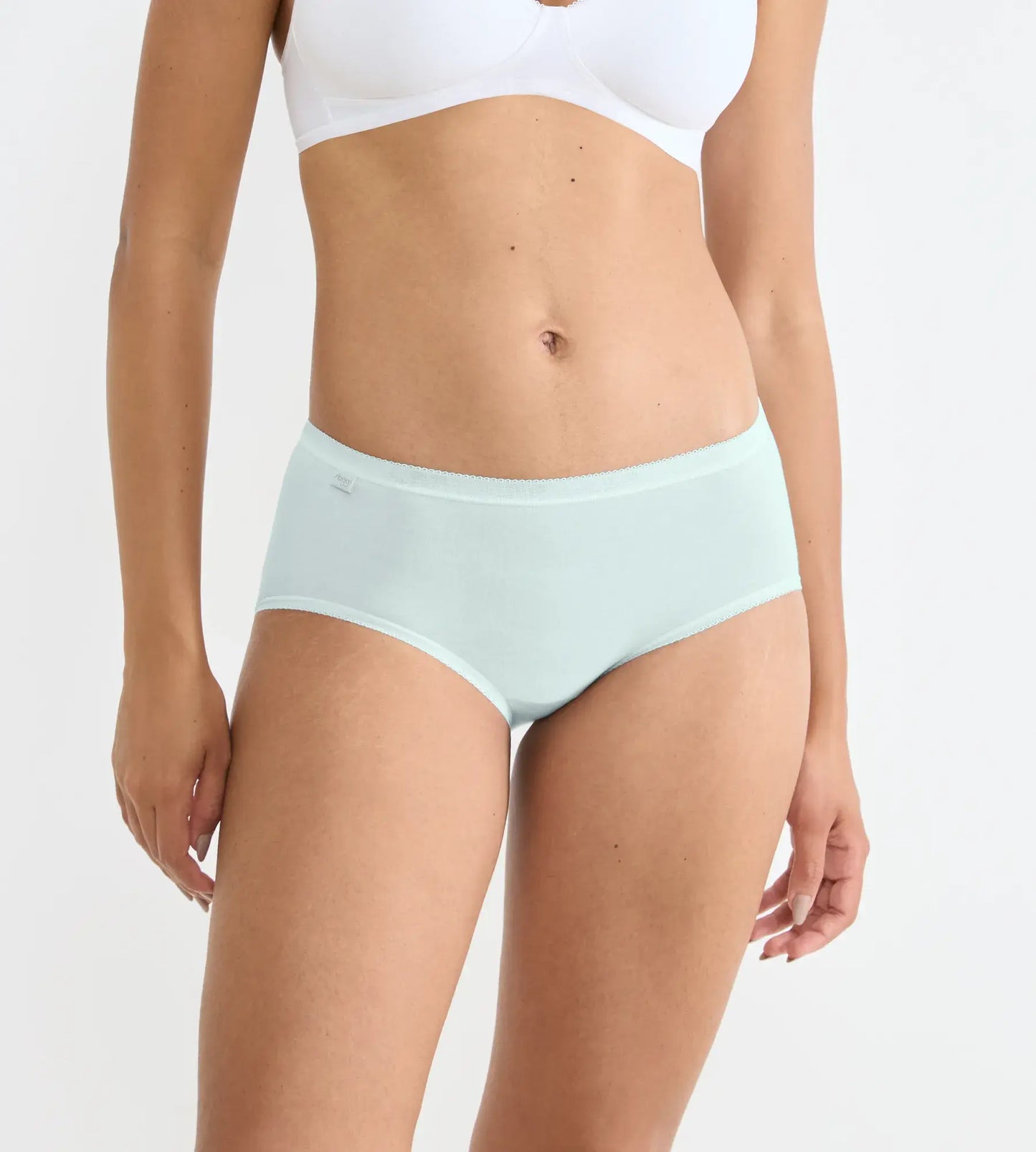 Sloggi slip - Basic Midi C4P voordeelpack 3+1 gratis - Sea Blue Light Combination (M031)