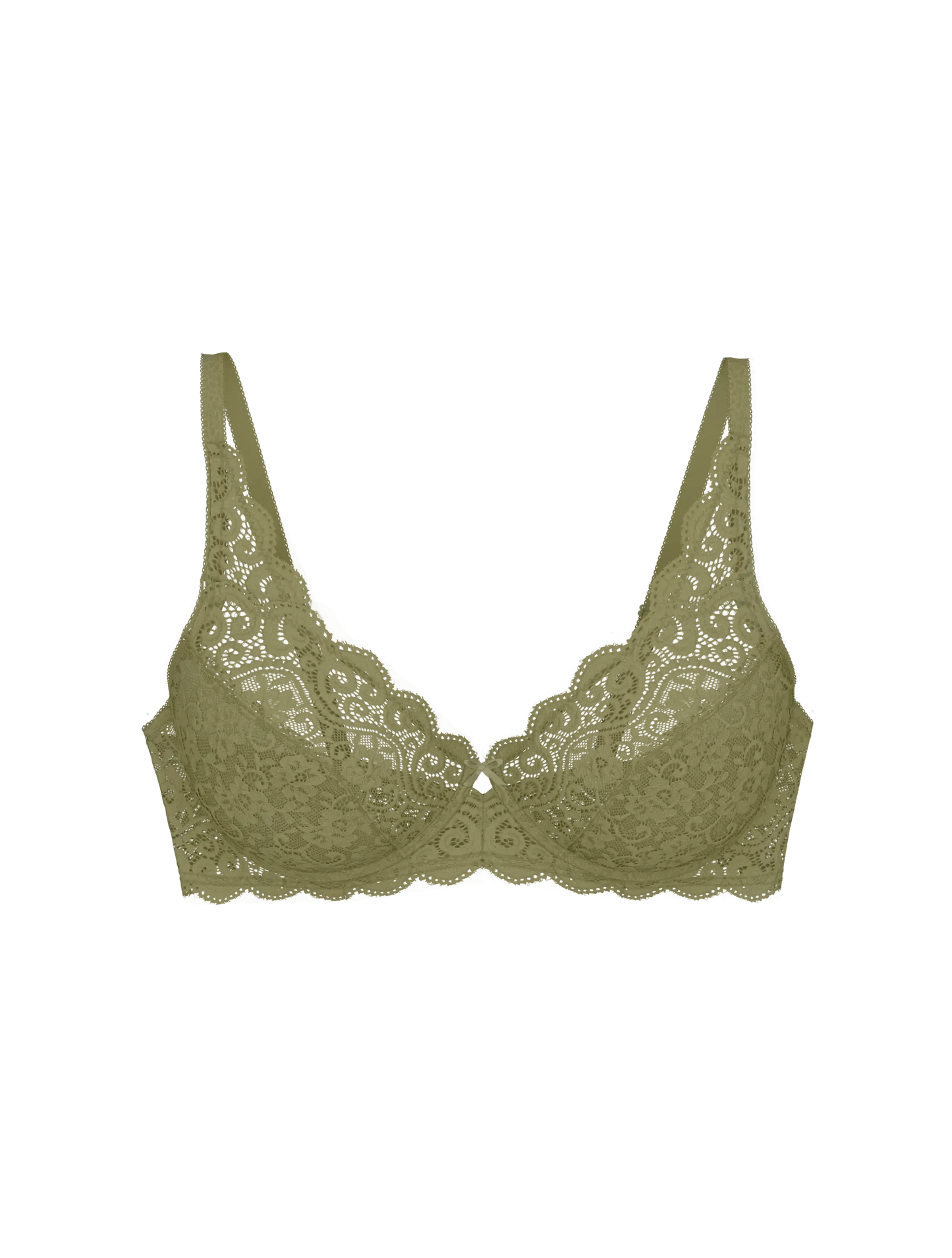 Triumph kanten Beugel BH - Amourette W - Olive gold 7855