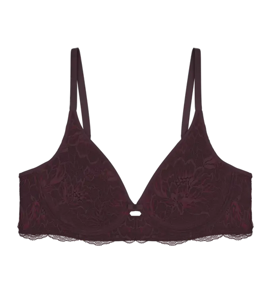 Triumph BH met beugel - Amourette Charm T W02 - Burgundy (00EG)