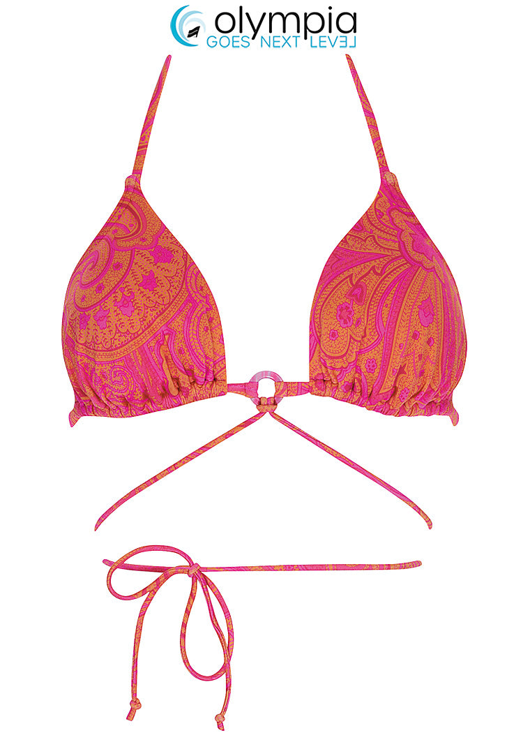 Olympia voorgevormde halterbikini - 31644/31628 (31712) - Pink paisley