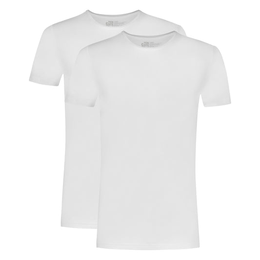 Ten Cate Basic organic cotton stretch T-shirt - 32326 - 2 Pack