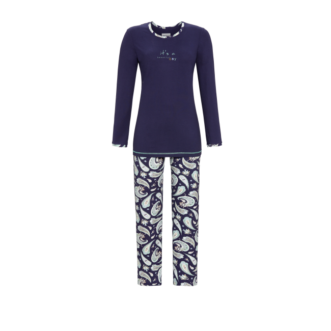Ringella pyjama met opdruk its a beautiful day - 3511214 - Night blue