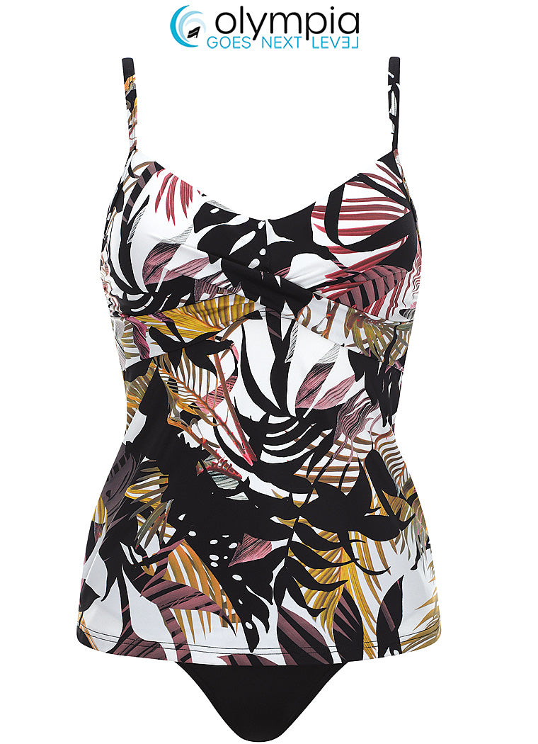 Olympia Tankini met beugels - 38001 - Zwart jungle