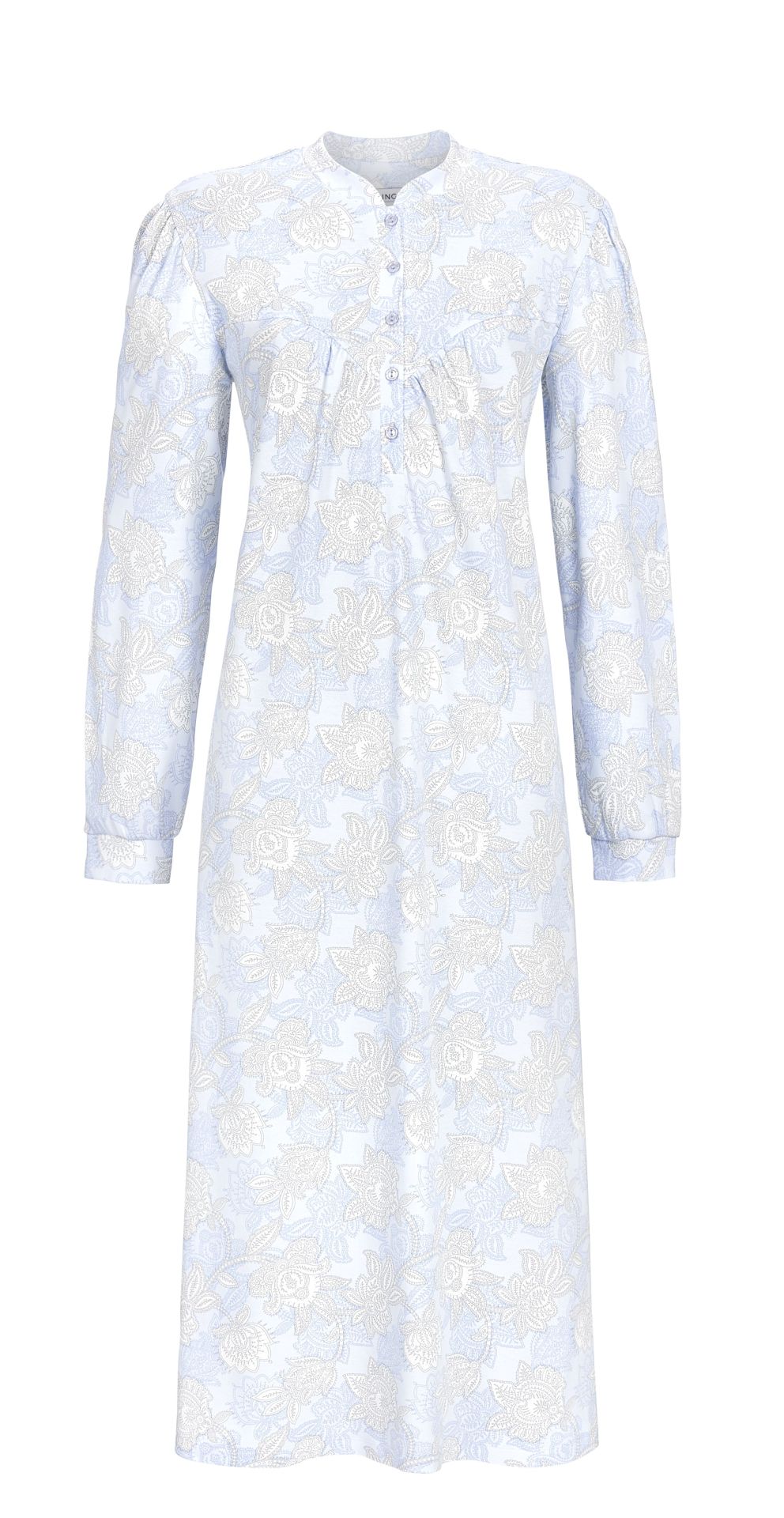 Ringella Klassiek Nachthemd met pas - 4511043 - Licht blauw