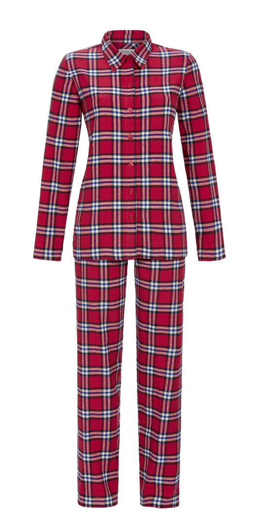 Ringella flanellen pyjama geruit - 4517221 - Rood