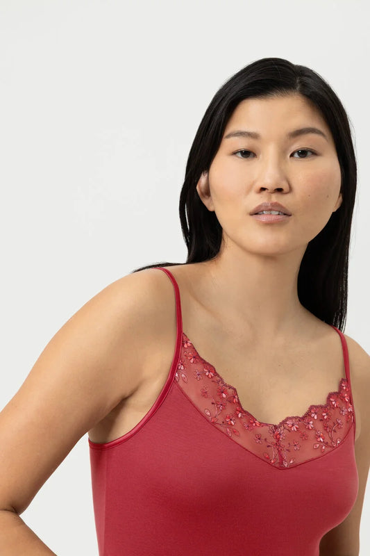 Mey Spaghetti hemd top - Delighted 45228 - Gala Red (1727)