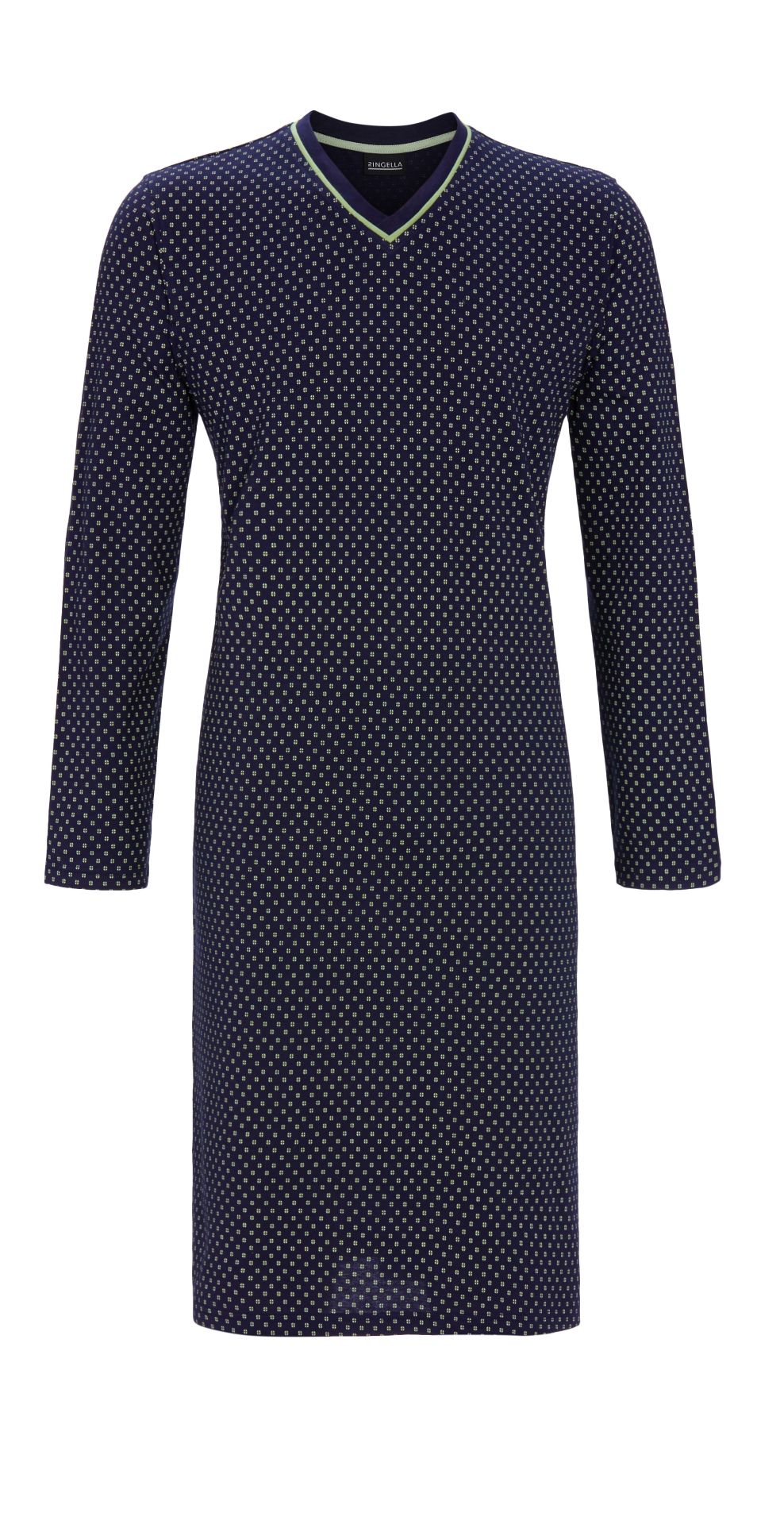 Ringella heren Nachthemd - 4541020 - Donker blauw