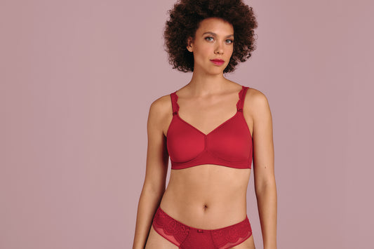 Rosa Faia Shorty - SELMA 1335 -  Red
