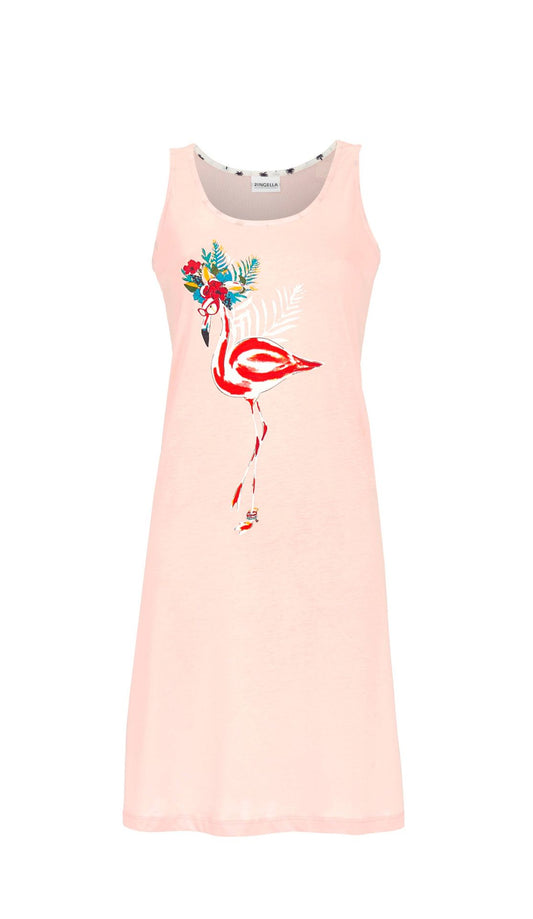 Ringella mouwloos nachthemd flamigo - 5211040 - Roze