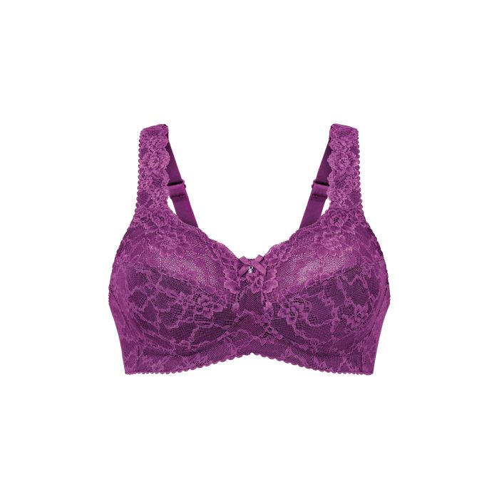 Rosa Faia kanten bh zonder beugel - Bobette 5292 - Magic Purple