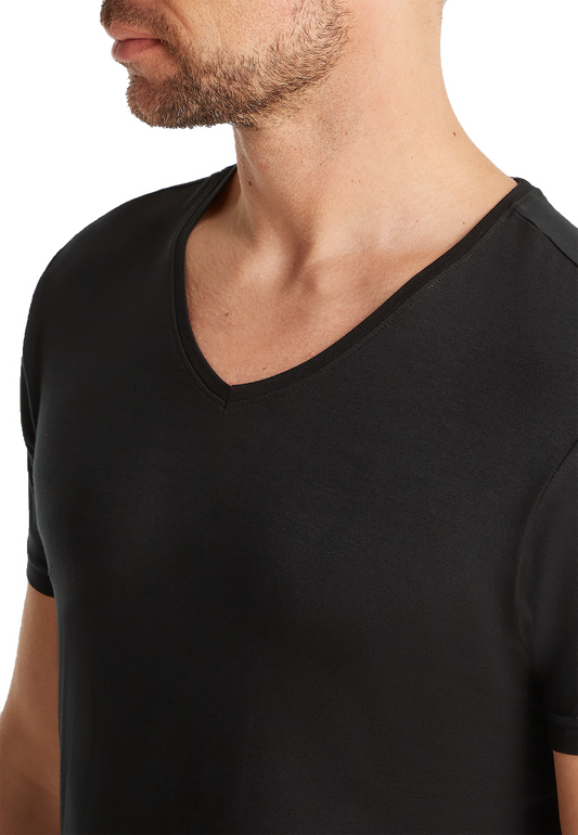 Ten Cate heren V-neck T-shirt - Basics bamboo viscose 60862 - 2 kleuren