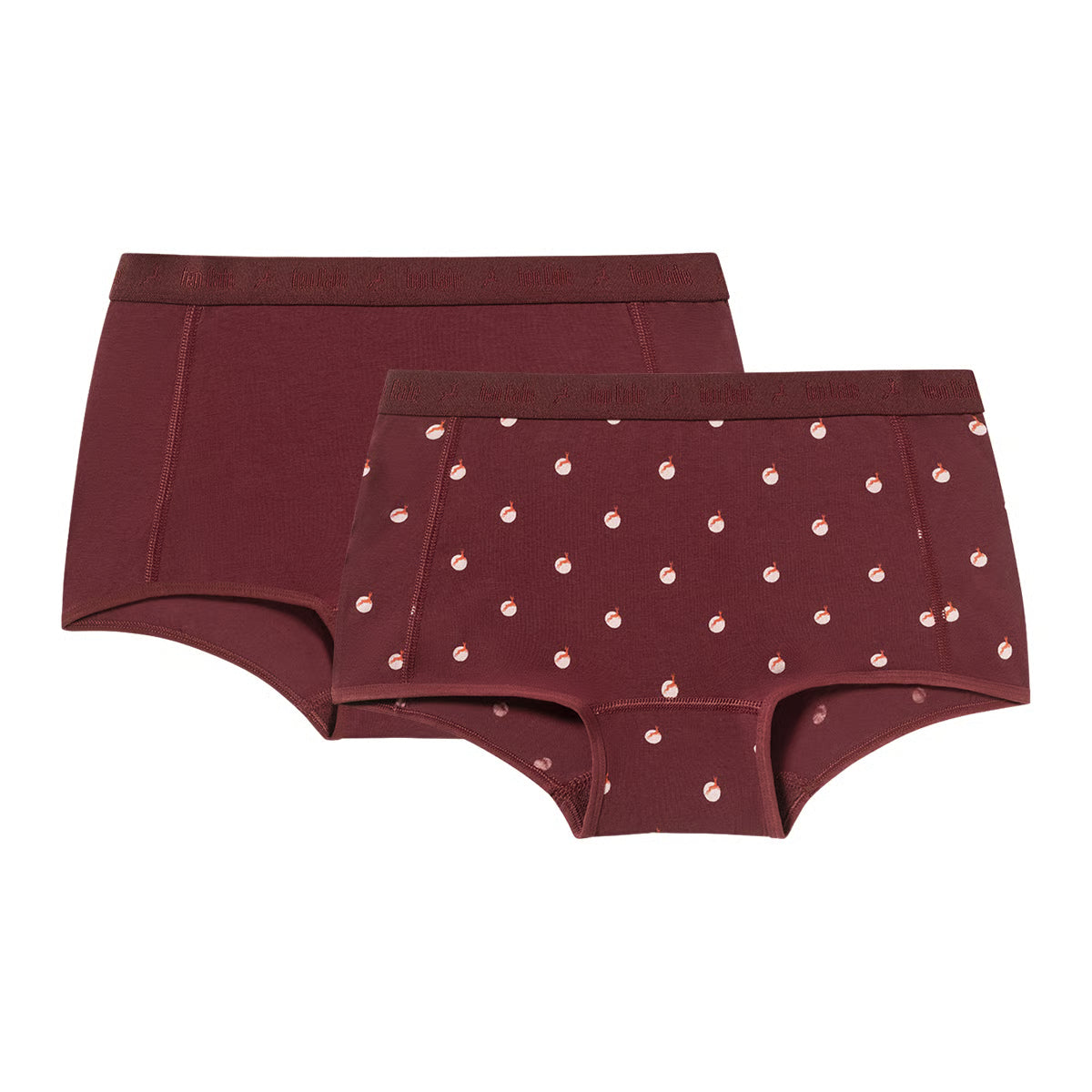 Ten Cate Meisjes shorts 2 pack - 60866 - Deer Dots Dahlia