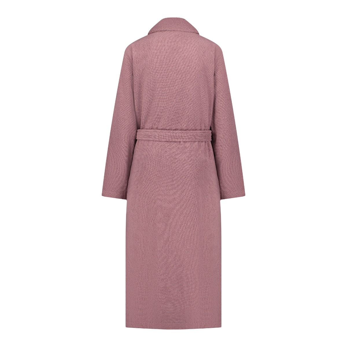 Ten Cate Unisex Badjas Badstof met ceintuur - 60392 - Mauve