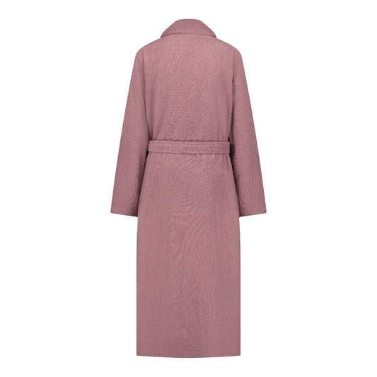 Ten Cate Unisex Badjas Badstof met ceintuur - 60392 - Mauve