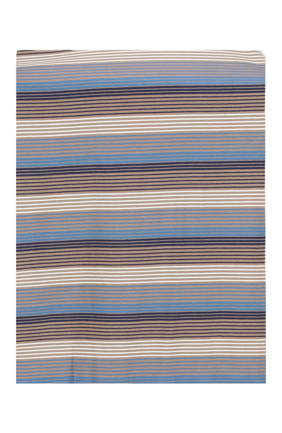 Ringella warme Heren pyjama met boorden ronde hals gestreept - 6541210 - Blauw