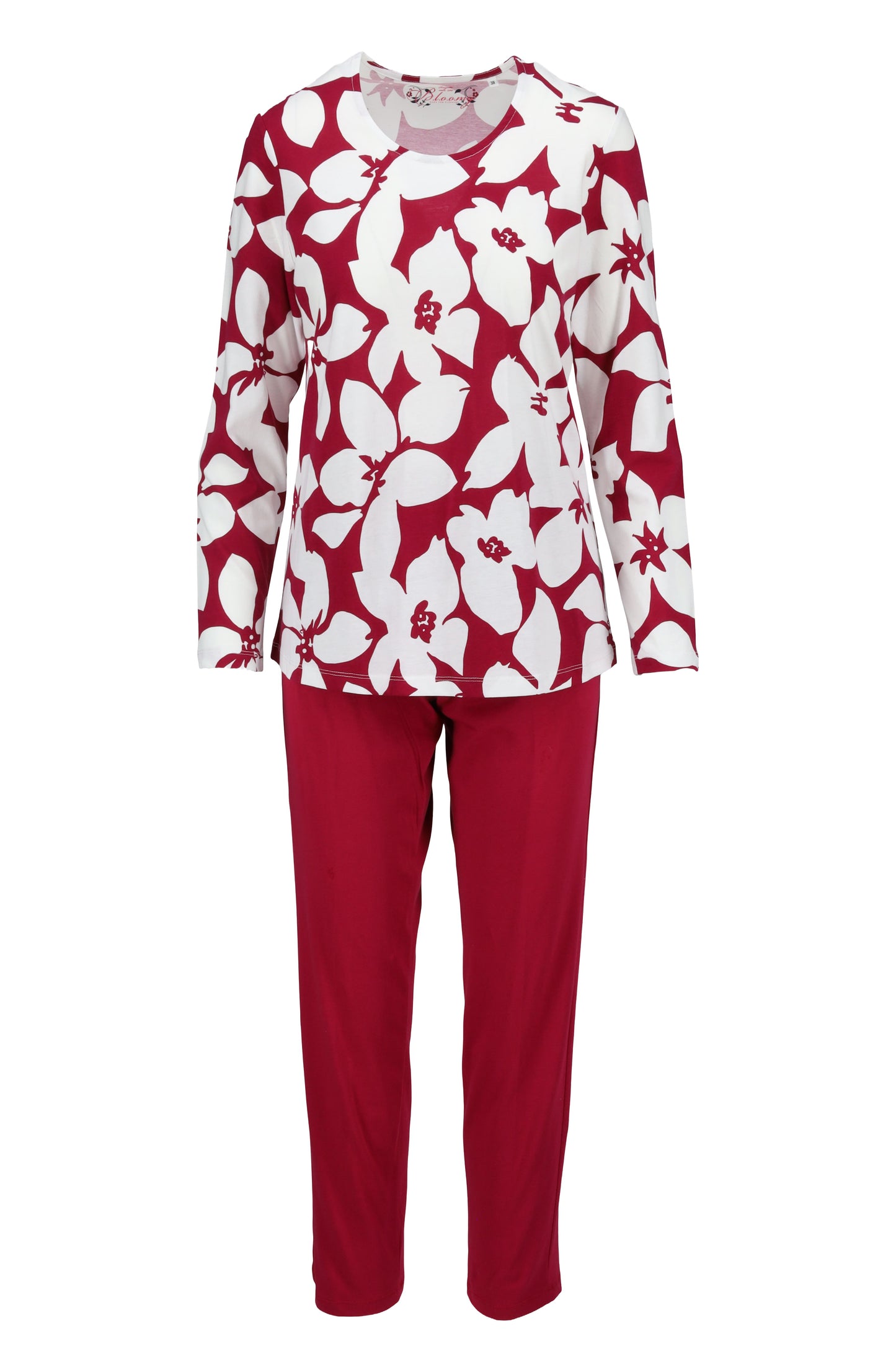 Ringella Bloomy pyjama met bloemenprint - 6551201 - Rood
