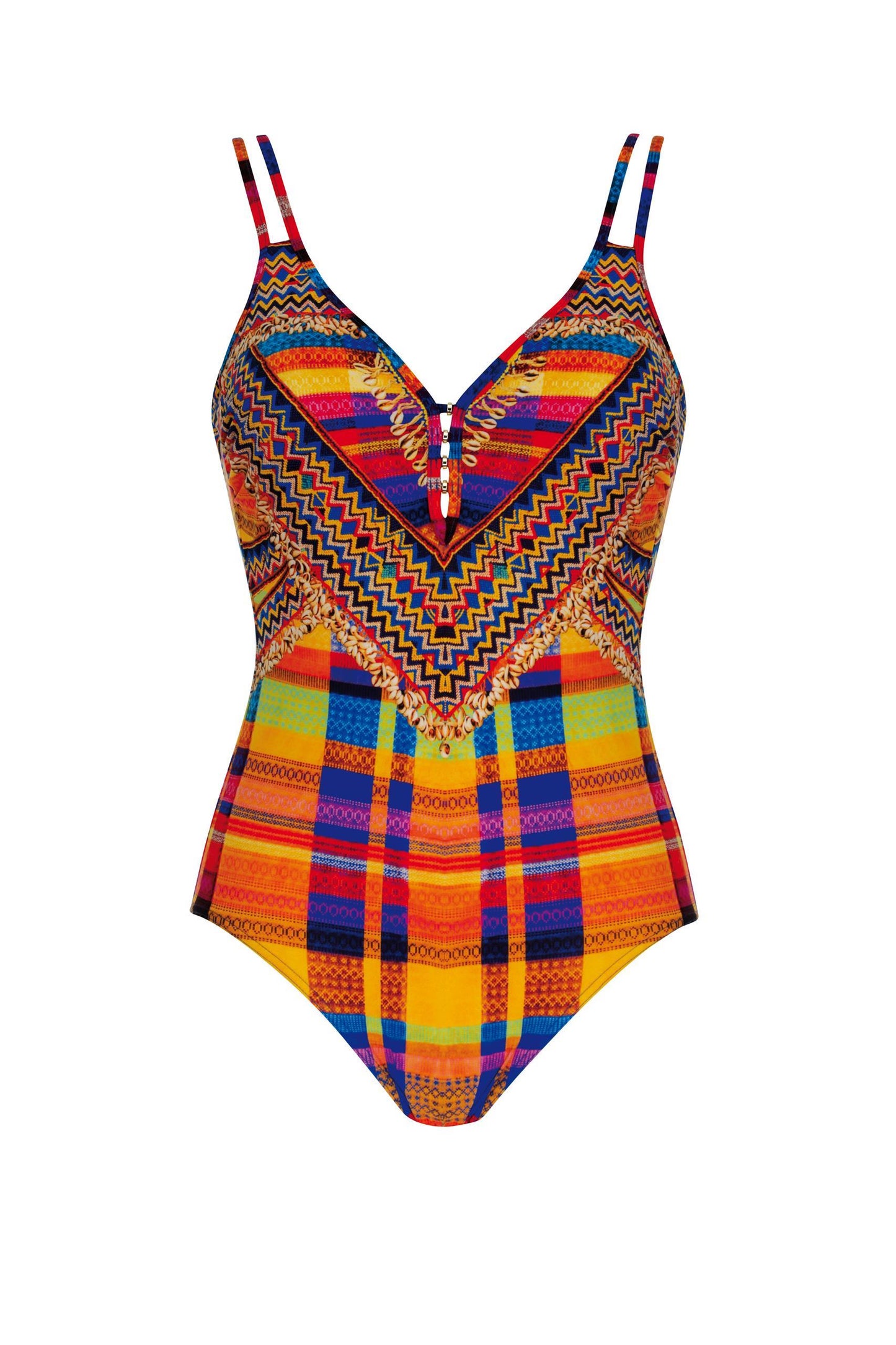 Sunflair Badpak soft cups zonder beugel - 72026 - multicolor