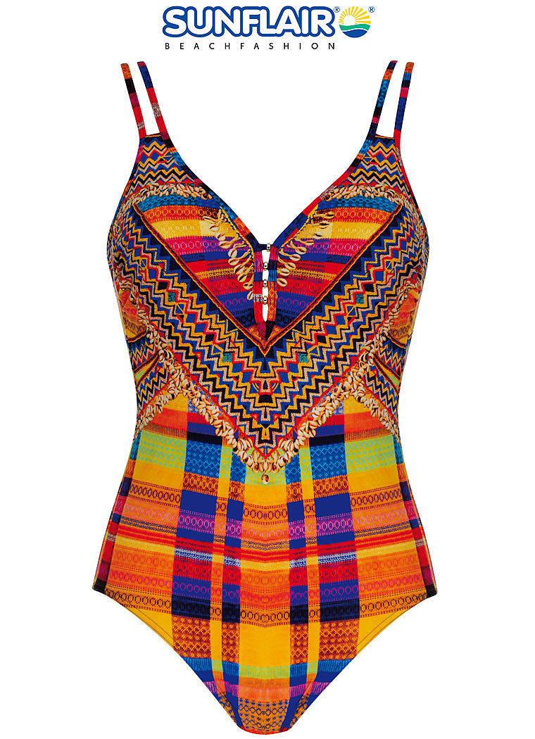 Sunflair Badpak soft cups zonder beugel - 72026 - multicolor