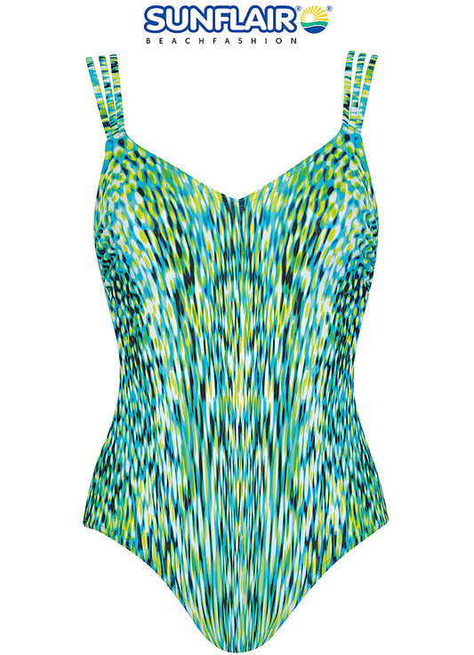 Sunflair chloorbestendig Badpak soft cups - 72058 - Turquoise