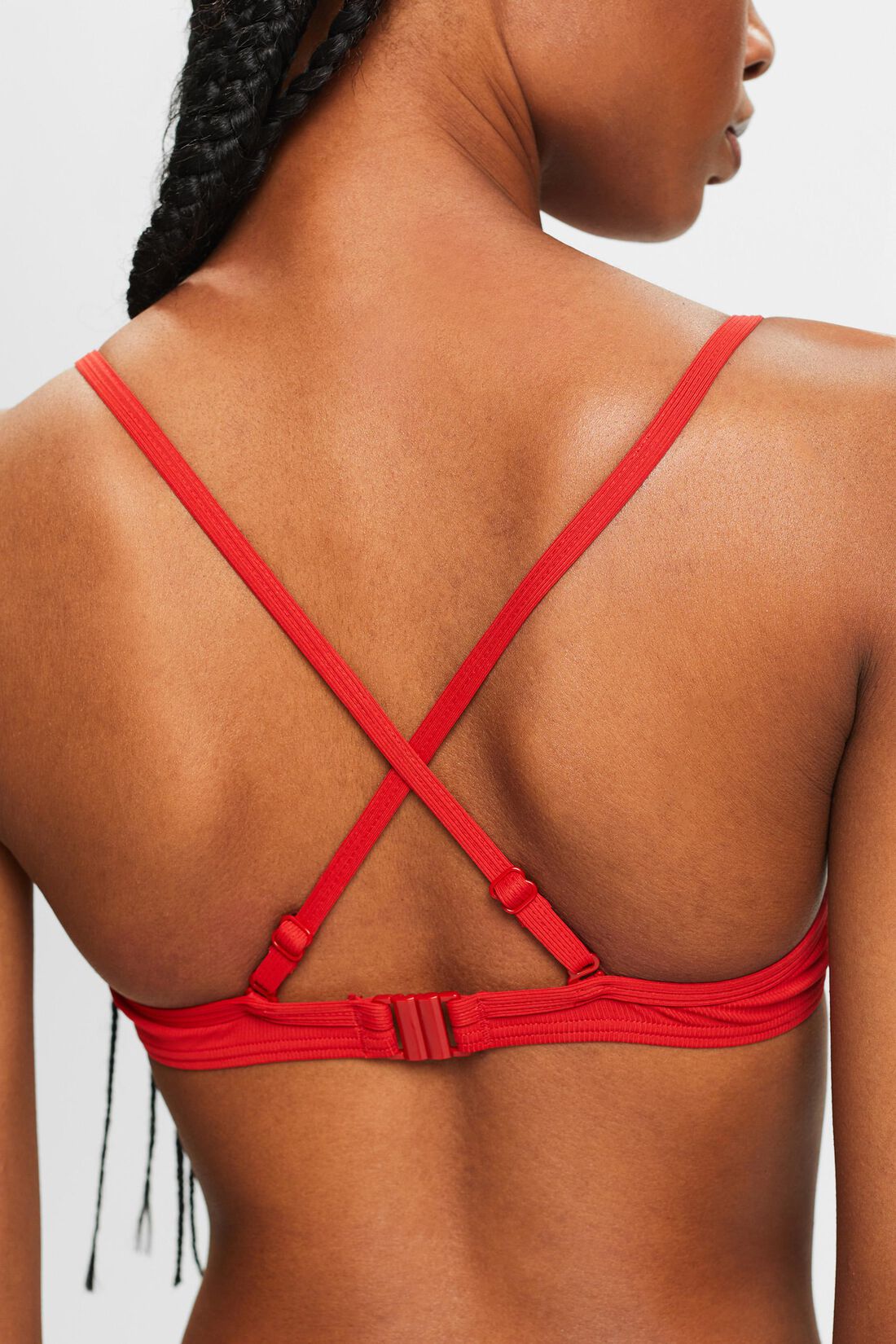 Esprit beugel bikiniset voorgevormd met slip - 994EF1A301/305 - Rood