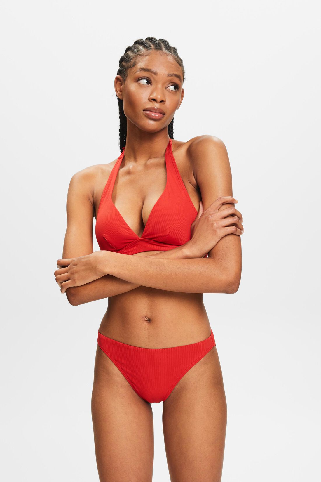 Esprit halter bikiniset voorgevormd met minislip - 994EF1A303/307 - Rood