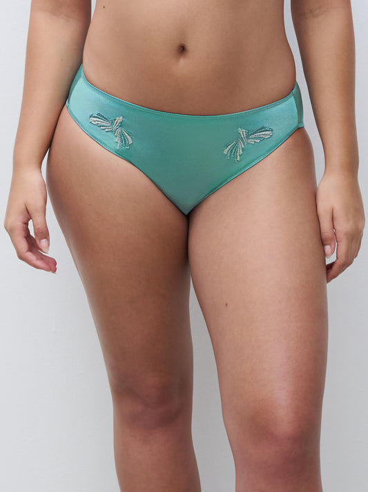 Chantelle slip - Hedona C20330 - A27- New Peacock Lurex