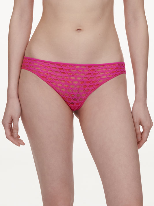 Chantelle Pulp tanga - Poison C22NG0 - Flame Red / Fuchsia Purple