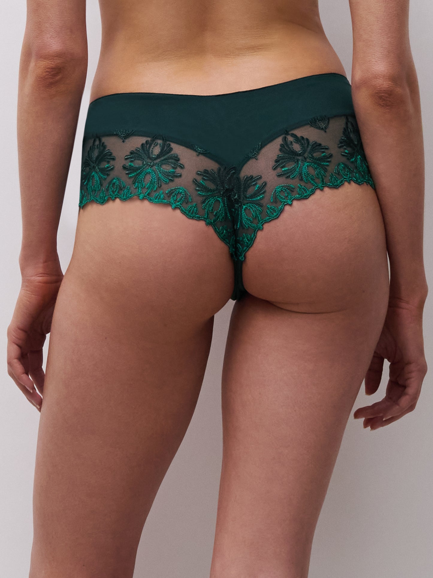Chantelle shorty kant - Champs Elysees C26040 - B13-Eden green multico