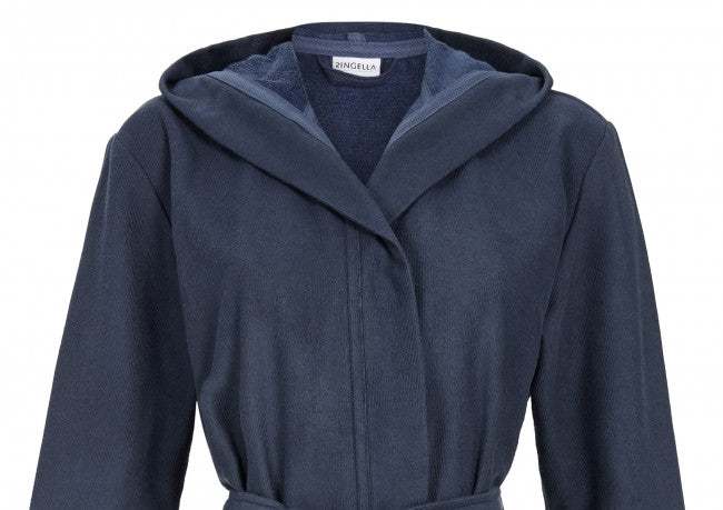 Ringella Badjas Unisex met capuchon - M118702 - night blue